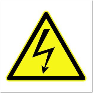 High voltage Posters and Art
